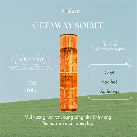 getaway soiree bath and body works dupe